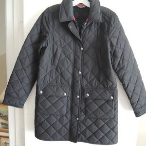 Ladies Jacket Size S Ralph Lauren Quilted Lighter Weight Car Coat $260 Value EUC